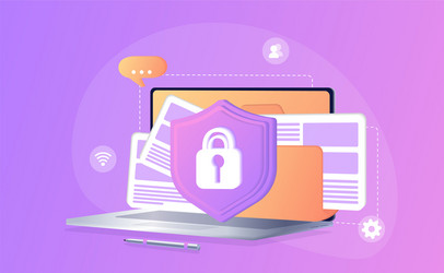 internet database backup server limited access vector image