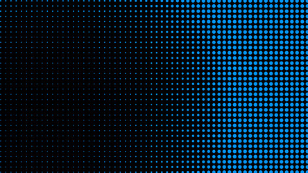 Generative Art: Dynamic Dot Matrix vector image