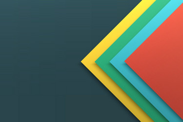 modern abstract design with color layers vector image