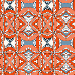 Abstract seamless ornament pattern vector