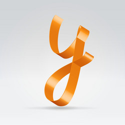 Letter k of english alphabet made from ripe fresh Vector Image
