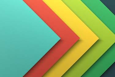 modern abstract design with color layers vector image