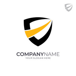 Shield logo Royalty Free Vector Image - VectorStock
