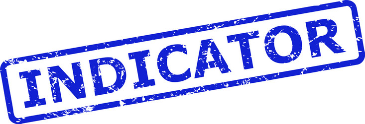 indicator seal with corroded texture and rounded vector image