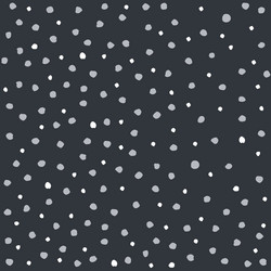 Hand drawn winter seamless patterns with snowflake vector