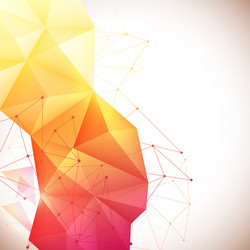 Dynamic Geometric Gradient Background vector image