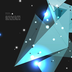 background concept with connecting dots and lines vector image