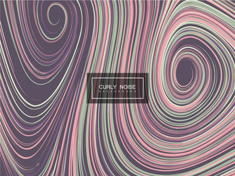 Abstract Swirls & Curls Background vector image