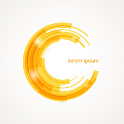 Dynamic Rounded Element vector image