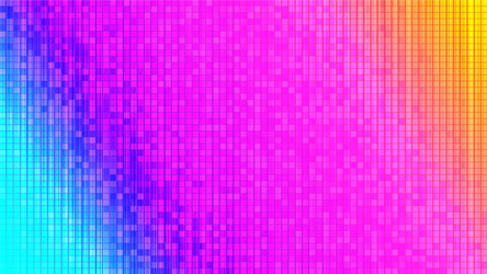 Mosaic vibrant glowing gradient background vector