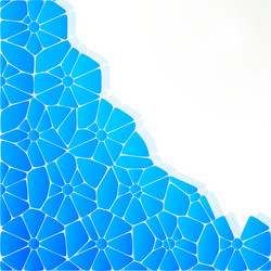 Abstract blue background vector