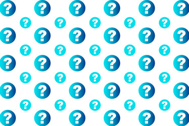 abstract question mark pattern background vector image