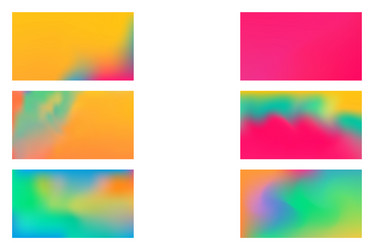 abstract colored blurred gradient mesh background vector image