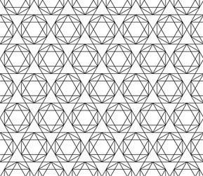 seamless geometric pattern with editable vector image