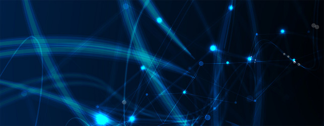 abstract artificial intelligence cloud computing vector image