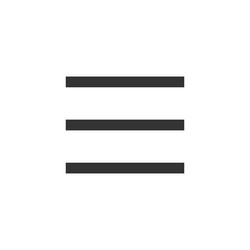 hamburger like menu pixelated ui icon vector image