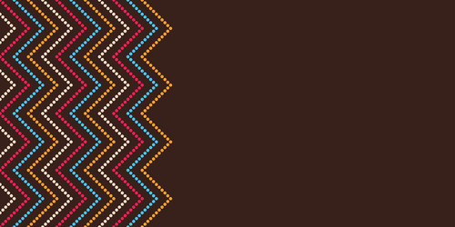 abstract creative background web banner with zig vector image