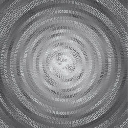 Binary Code Background vector image