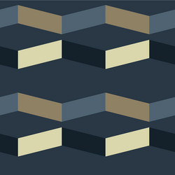 Abstract shade block horizontal seamless pattern vector