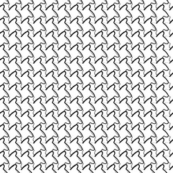 seamlessly repeatable shapes pattern background vector image