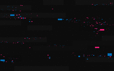 glitch color noise distorted pixels and lines vector image