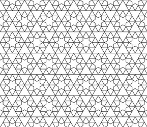 seamless geometric pattern with editable vector