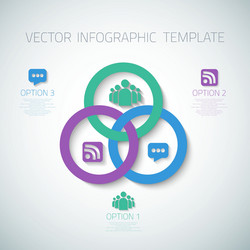 web infographic template layout with icons could vector