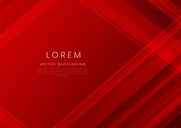 abstract geometric diagonal overlay layer on red vector image