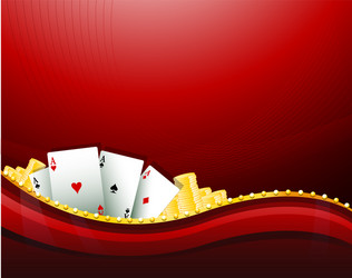 Casino vertical background Royalty Free Vector Image