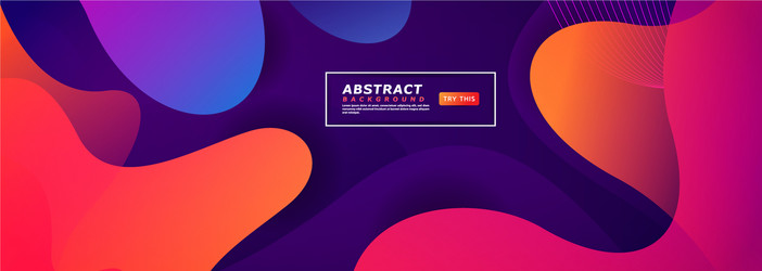 abstract colorful background design with dynamic vector image