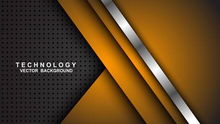 abstract template of overlapping background vector image