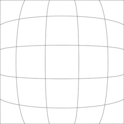 grid mesh lattice grating with distort deform vector image