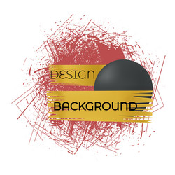 isolated image for logo frame design vector image