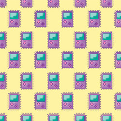 pattern patches video games handle vector image