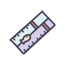 Fishing competition color doodle simple Royalty Free Vector