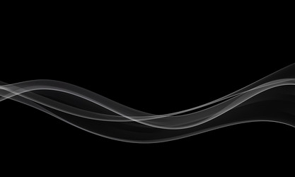 flow of wavy transparent lines in wave shape vector image