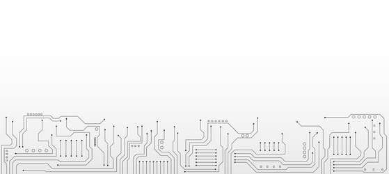 technology background with hi-tech digital data vector image