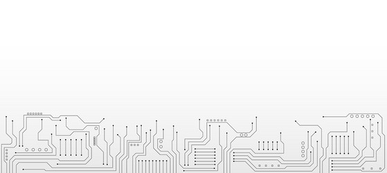 Technology background with hi-tech digital data vector