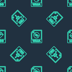 set line wma file document obj and msg vector image