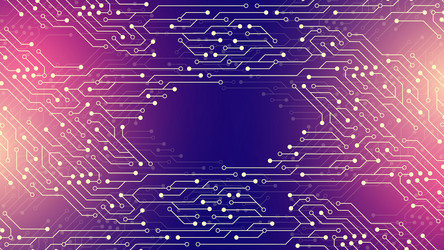 quantum computing concept deep learning vector image