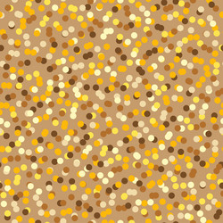 Golden Sparkling Dots Pattern vector image