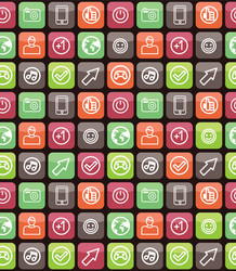Modern Tech Gradient Pattern vector image