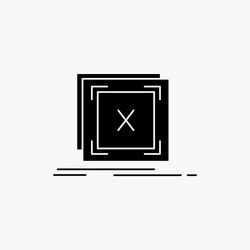 error application message problem server glyph vector image