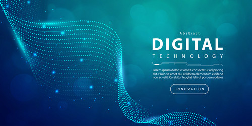 Digital Network Speed & Technology vector image