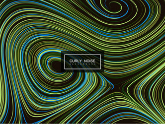 Abstract Curl Swirl Background vector image