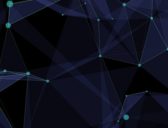 virtual abstract background with particle vector image