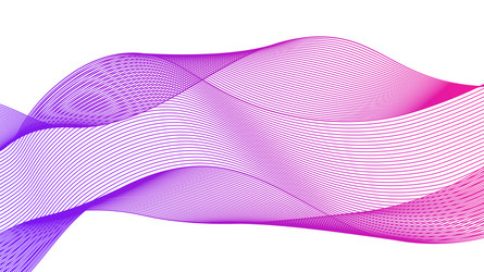 abstract backdrop with colorful wave gradient line vector image