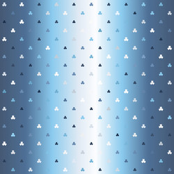 glowing shamrock pattern seamless background vector image