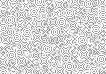 Grayscale Circle Pattern Background vector image