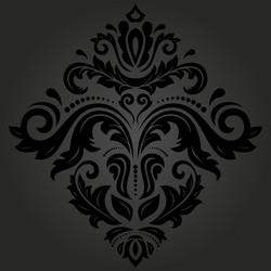 damask orient pattern vector image